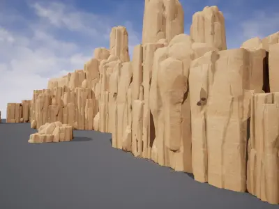 Stones and Rocks pack - game models Low-poly 3D model
