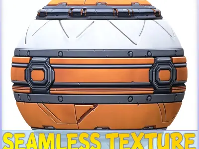 SciFi Seamless Texture Texture 35