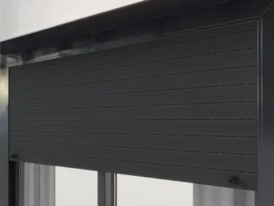 Window for exteriors Low-poly 3D model