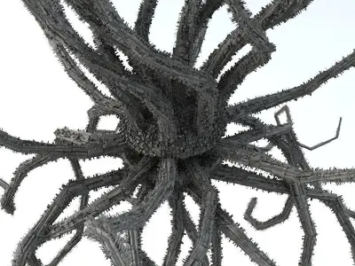 Sci -Fi Shapes - The Parasite 3D model