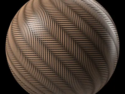 Wicker materials 25- PBR 4k Seamless Texture