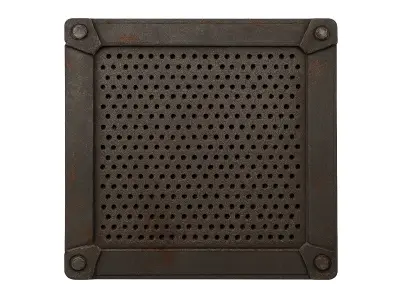 Abandoned Sci-Fi Bunker Kit 10 Modular Game Assets FBX  GLB PBR 3D model