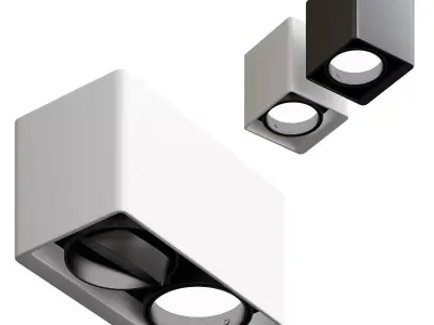 Delta wall light 3D model