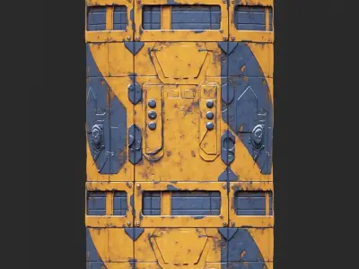 Sci-FI Seamless Texture  Texture 5