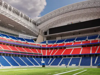 NRG stadium 3D model