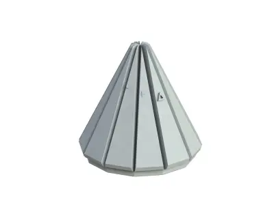 Sci Fi Object No 2466 Low Poly Low-poly 3D model
