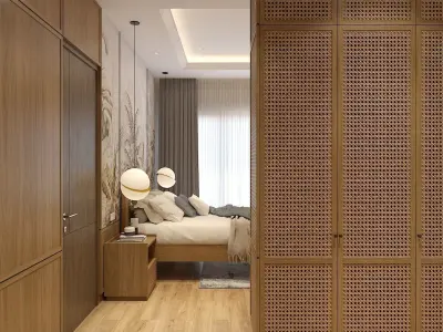 Design Interior Master Bedroom Kiyomi 3D model