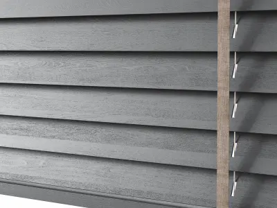 Wooden blinds Set 19 3D model