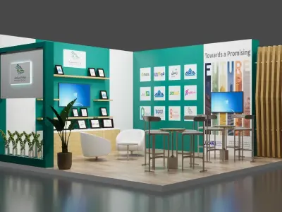 Exhibition Booth 3D model