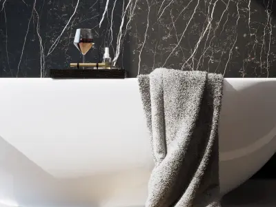 Bathroom Interior Scene for Cinema 4D and Corona Renderer 3D model