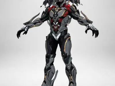 Gameready Future Character 3D Model Pack