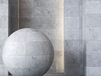 Facade Stone Tile Texture 4K - Seamless Texture