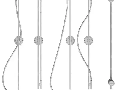 Luke  Lamp  Co  wall  light 3D model