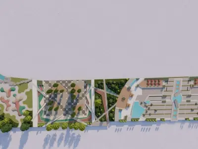 City park-Park-landscape 3D model shop