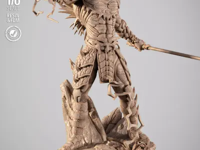 STAR WARS Darth Krayt Sculpture 3D print model
