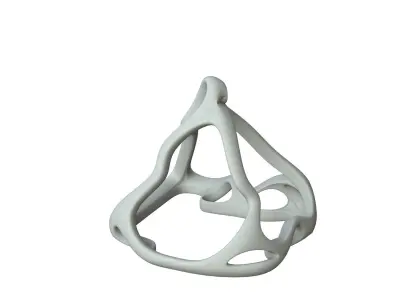 SciFi Cube Object No 63812 Low Poly Shape Low-poly 3D model