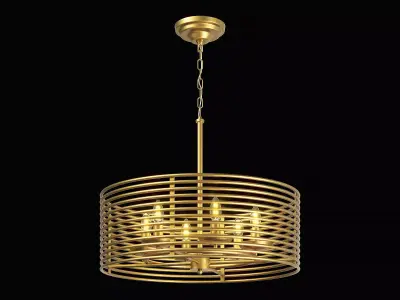 728063 Zeta Lightstar hanging chandelier 3D model