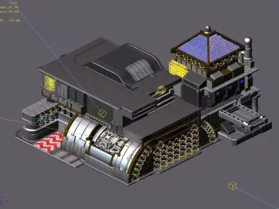 Future World - Building 062 3D model