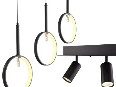 Suspended LED  3D model