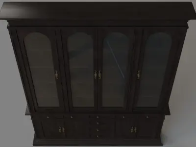 Classic Hutch 3D model