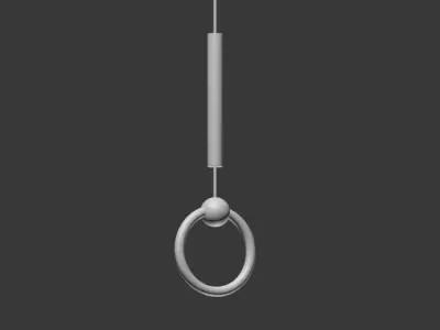 Pendant Light Collection 3D model