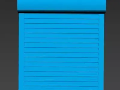 SHUTTER DOOR 3D model
