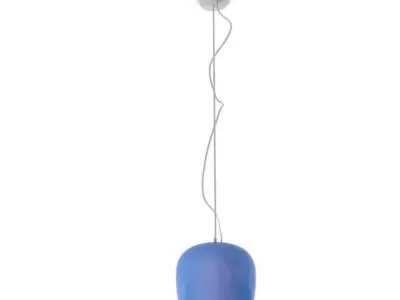 Round Color Lamp 3D model