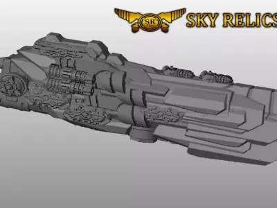 SKY RELICS - 21 HEAVY SABER 3D print model