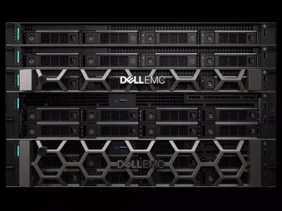 Data Server and Network Rack 3D model