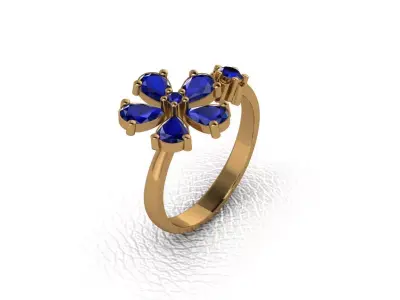 light gram ring-222 3D print model