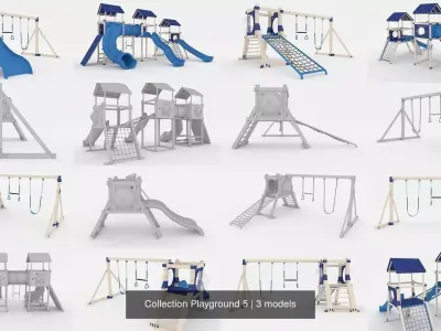 Collection Playground 5 3D Model Pack