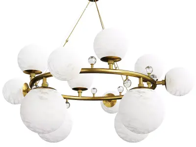Arteriors Troon Round Chandelier Low-poly 3D model
