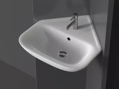 Corner Sink 8 3D model