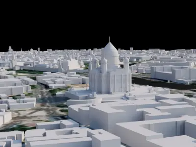Moscow - Russia 3D model