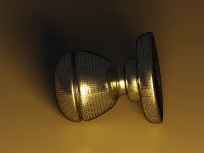 Door Knob Free low-poly 3D model