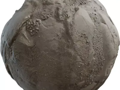 Eroded Limestone With Gravel PBR Texture  Texture