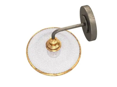 Hinkley Lighting RIGBY Vintage Industrial Wall Light 3D model