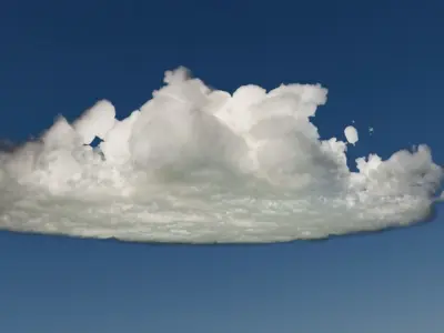 Clouds - Volumetric OpenVDB Cumulus Clouds 3D model