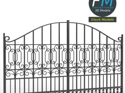Iron gate 3 3D model