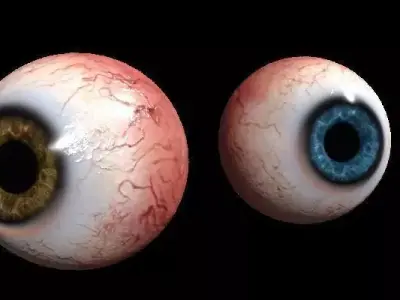 Eye Human Low-poly 3D model