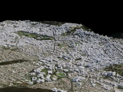 Quito - Ecuador 3D model