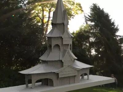 Acolyte witches house 3D model