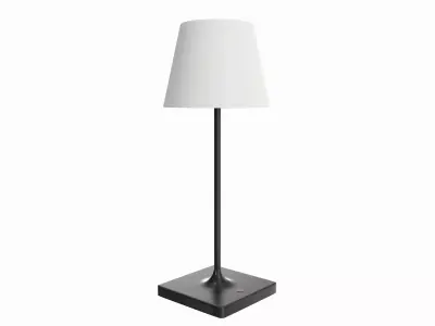 Outdoor and indoor cordless table lamp 01 3D model