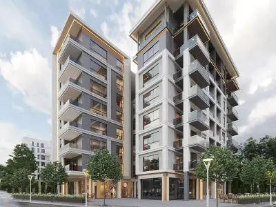 Apartment Design 3 Exterior 3D model 3D model