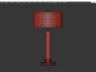 Castro Taylor Table Lamp Low-poly 3D model