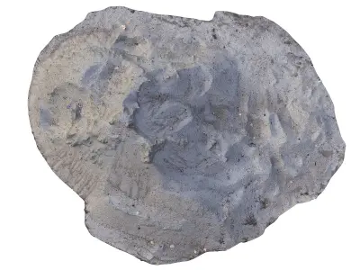 Ultra realistic Sand Scan  Low-poly 3D model