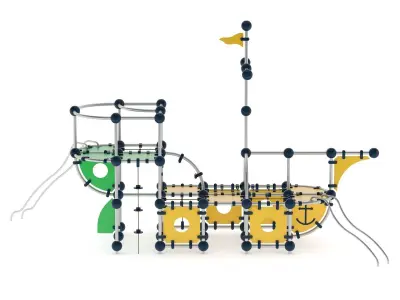 Lappset Carraxx Play Ship 3D model