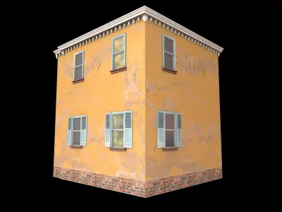 house  Low-poly 3D model get