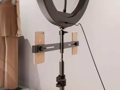 Live Stream Fashion Boutique - Interior Scene Low-poly 3D model