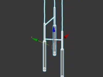 Candle Triplex 3D model